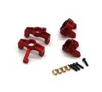 Rc Tasse Direction pour FMS pour Rochobby Willis Climber 1/6 Coupe Direction Métal C pour Seat 1941MB Pièces Détachées Voitures Télécommandées(Red)