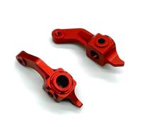 Rc Tasse Direction pour Tamiya pour Hornet pour Evo 58742 DT02 DT03 1/10 Coupe Direction Métal Pièces Et Accessoires D'amélioration Voitures Télécommandées(Red)