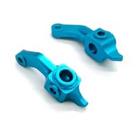 Rc Tasse Direction pour Tamiya pour Hornet pour Evo 58742 DT02 DT03 1/10 Coupe Direction Métal Pièces Et Accessoires D'amélioration Voitures Télécommandées(Blue)