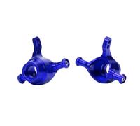 Rc Tasse Direction pour Tamiya pour TT-01 TT-01D TT01E 1/10 Bras De Fusée Avant en Aluminium 51318/51002 Accessoires De Mise À Niveau du Châssis pour Voiture RC(Blue)