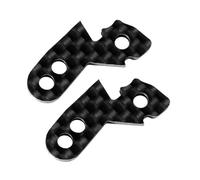 Rc Tasse Direction pour Tamiya pour TT-02 1/10 Plaque Fusée De Direction en Fibre De Carbone TATT-031 Pièces Mise À Niveau Voiture sur Chenilles Télécommandée Camion pour Buggy
