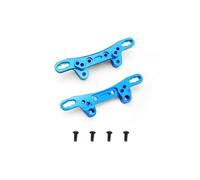 Rc Tasse Direction pour Tamiya pour TT01 pour TT02 1/10 Arbre D'entraînement Central Bleu Support D'amortisseur Alliage D'aluminium Accessoires Véhicule RC(Shock Tower Damper)