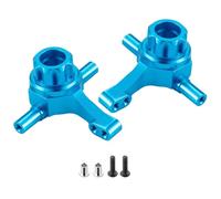 Rc Tasse Direction pour Tamiya pour TT02 1/10 1 Ensemble Alliage D'aluminium Support Direction Avant Moyeu Essieu Coupelles RC Dérive Voiture Accessoires Mise À Niveau