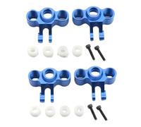 Rc Tasse Direction pour Traxxas pour Slash pour E-Revo pour Summit 1/16 Bras De Support D'essieu Avant Et Arrière en Métal 7034 Pièces De Mise À Niveau pour Voiture RC(Blue,4pcs)