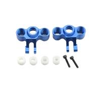 Rc Tasse Direction pour Traxxas pour Slash pour E-Revo pour Summit 1/16 Bras De Support D'essieu Avant Et Arrière en Métal 7034 Pièces De Mise À Niveau pour Voiture RC(Blue,2pcs)