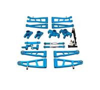 Rc Tasse Direction Pour TS-9522-5 Pro 9522 Coupelle De Direction Avant Et Arrière En Métal Pour Bras Oscillant Ensemble Tiges De Traction Pièces Et Accessoires Voiture RC De Remplacement(Blue)