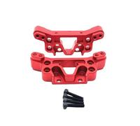 Rc Tasse Direction pour UDIRC GR M16 Kit Mise À Niveau Métallique Moyeu Direction pour Porte-moyeu Bras Suspension Biellette Tour D'amortisseur Accessoires Voitures RC(Red,Shock Tower)
