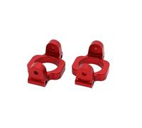 Rc Tasse Direction pour UDIRC GR M16 Kit Mise À Niveau Métallique Moyeu Direction pour Porte-moyeu Bras Suspension Biellette Tour D'amortisseur Accessoires Voitures RC(Red,C Hub Carrier)