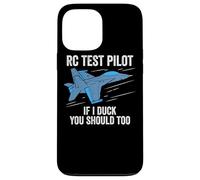 RC Test Pilot If I Duck You Should Too RC Avion Coque pour iPhone 13 Pro Max