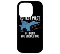 RC Test Pilot If I Duck You Should Too RC Avion Coque pour iPhone 14 Pro