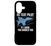 RC Test Pilot If I Duck You Should Too RC Avion Coque pour iPhone 17