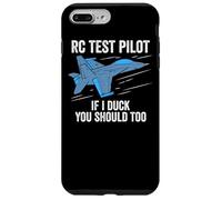 RC Test Pilot If I Duck You Should Too RC Avion Coque pour iPhone 7 Plus/8 Plus