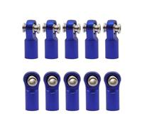 RC Tige de Traction pour Arrma pour Granite pour Senton pour Typhon pour Axial pour Tamiya pour YK Roue De Direction M4 22 Mm pour Chenilles 1/10 RC(Blue)