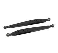RC Tirant Lien Liens Compatible avec AXIAL pour RBX10 pour Ryft 1/10 RC Pièces De Mise À Niveau sur Chenilles 2 Pièces Bras Arrière en Métal pour Biellette De Liaison Pivotante Tige Traction(Black)
