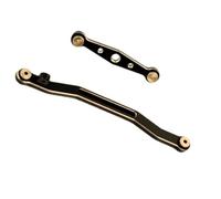 RC Tirant Lien Liens Compatible avec Axial pour SCX24 pour Gladiator pour Bronco Lien De Liaison De Direction en Métal, Accessoires De Pièces De Voiture sur Chenilles RC 1/24