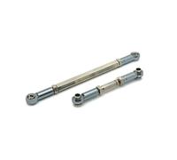 RC Tirant Lien Liens Compatible avec MN pour MN82 LC79 MN78 1/12 Pièces De Mise À Niveau RC sur Chenilles 2X Biellette De Direction en Alliage D'aluminium Biellette De Direction(Gray)