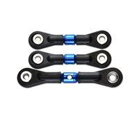 RC Tirant Lien Liens Compatible avec Tamiya TT-02 TT-02T 1/10 RC Pièces Mise À Niveau De Voiture Accessoires 3 Pièces Tige Liaison De Direction Tige De Servomoteur Tige De Liaison Voiture RC