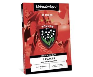 Rc Toulon - Match en Duo - Coffret Cadeau - Ticketbox - Idée Cadeau Divertissement