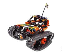 RC Toys Pleyer QiHui 8016 Bloc de construction véhicule à chaîne avec commande à distance Master Crazy Tuning Car 392 pièces