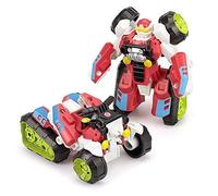 RC Transformation Robot télécommandé Figurine de déformation de la Forme de la Voiture Transformers Roboter télécommandé Rouge