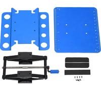 RC -Travaux de réparation de voiture se tiennent 2,36 pouces à 5,51 manuel de levage sous-station de travail avec anti -slip -pad pour 1/8 1/10 1/12 1/16 noir bleu