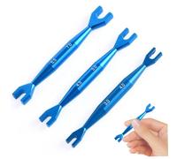 RC Turnbuckle Céreille, petite clé (3pcs), 3-4 mm 4,5-5 mm 5.5-7 mm Double extrémité Tiron de tension en alliage, Spanner Open End Small Wrench Set Repair Tool pour RC Crawler Car Car