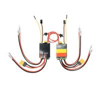 RC Unidirectionnel ESC Convient pour Moteur Brossé À Double Canal ESC 30A 50A Entrée De Commande Bidirectionnelle Télécommande Voiture sur Chenilles Modèle Accessoires Camion Modifié
