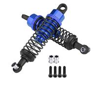 RC Voiture Alliage d'aluminium pour Camion FS 1/18, Orange et Noir, Lot de 2 Pièces pour Installation Facile, Hobbyistes RC (736092NB Bleu Foncé)