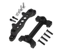 RC Voiture Cadre Pour Axial Pour SCX10 III AXI03006/7 AXI03027 1/10 Support Montage Carrosserie Avant Arrière Métal Pièces Mise À Niveau Pour Voiture Chenilles RC(Front Rear Black)