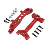 RC Voiture Cadre Pour Axial Pour SCX10 III AXI03006/7 AXI03027 1/10 Support Montage Carrosserie Avant Arrière Métal Pièces Mise À Niveau Pour Voiture Chenilles RC(Front Rear Red)
