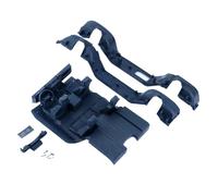 RC Voiture Cadre Pour Traxxas pour TRX4-M pour Defender niveau 1/18 pour TRX4M intérieur siège combinaison garde-boue décoration pièces voiture sur chenilles RC(Interior package)