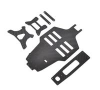 Rc Voiture ChâSsis Pour Tamiya 4x4 Châssis Inférieur En Carbone Avec Support D'amortisseur Pour Buggy RC Accessoires Mises À Niveau Remplacement Réparation