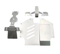 Rc Voiture ChâSsis Pour Traxxas Pour Unlimited Pour Desert Pour Racer Pour UDR 1/7 Protection Châssis Acier Inoxydable Plaque Accessoire Remplacement Voiture Télécommandée