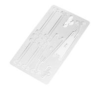RC Voiture Pièce pour Axial pour SCX10 pour Cherokee pour Traxxas pour Trx4 pour Fender pour Bronco G500 pour MST Km2 1/10 Essuie Glace en Métal pour Chenilles RC