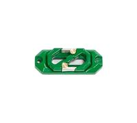 RC Voiture Pièce Pour Axial Pour Scx10 Pour Traxxas Pour Trx4 1/10 RC Crawler Car Magnet Winch Rope Guide Hawse Fairlead Guard Et Crochet De Remorque Remorquage Pièces Mise À Niveau(Green)