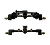 RC Voiture Pièce Pour Axial Pour Scx24 Pour JEEP C01 Pickup90081AXI00005 Essieux Portail Pour Avant Et Arrière Pour Mise À Niveau Pour Gladiator Accessoires Voiture Rc En Métal En Laiton(Axle Set)