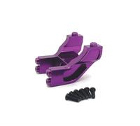 RC Voiture Pièce pour MJX 14209 14210 1/14 Pièces Fixation Daile Arrière Améliorées Métal Accessoires Voiture RC Remplacement Réparation Modification(Purple)