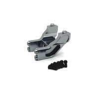 RC Voiture Pièce pour MJX 14209 14210 1/14 Pièces Fixation Daile Arrière Améliorées Métal Accessoires Voiture RC Remplacement Réparation Modification(Dark Grey)