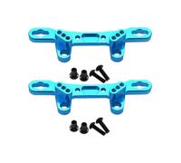 RC Voiture Pièce pour Tamiya pour TT02 pour TT-02 1/10 Support Damortisseur Avant Arrière Métal Pièces Mise Niveau pour Voiture Télécommandée Modèle Réduit Voiture(2pcs)