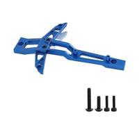 RC Voiture Pièce pour TRAXXAS 1/8 pour MAXX pour Slash 1/10 Avant en Métal pour Renfort Châssis 8921 Pièces Mise À Niveau Voiture RC Accessoires Réparation(Blue)