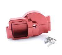 RC Voiture Pièce Pour Traxxas Pour LaTrax Pour Teton 1/18 Boîtier De Transmission Central En Métal Télécommande Véhicule Sur Chenilles Pièces De Mise À Niveau Accessoires(Red)