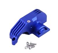RC Voiture Pièce Pour Traxxas Pour Maxx 89076-4 89086-4 1/10 RC Car Upgrade Parts Accessoires Couvercle De Protection De L'engrenage Principal En Métal Moteur 8987 Pièces De Mise À Niveau(Blue)