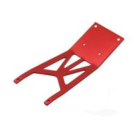 RC Voiture Pièce Pour Traxxas Pour Slash 2WD Avant En Alliage D'aluminium Kit Plaque Protection Châssis Pour Modèles Réduits Voitures Radiocommandées, Accessoires Remplacement(Red)