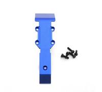RC Voiture Pièce pour Traxxas pour Slash pour E-Revo pour Summit 7037 1/16 Plaques Protection Avant Et Arrière en Métal Pièces Et Accessoires pour Voitures RC(Blue,Front)