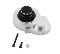RC Voiture Pièce Pour Traxxas Pour Slash Pour Rustler Pour Stampede Pour Bandit 2WD Pour Vxl 1/10 RC Pièces Mise Voiture Couvercle D'engrenage Transmission Métal Coque Boîte Vitesses 3792(Black)