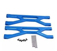 RC Voiture Pièce pour Traxxas pour X-Maxx 77076-4 77086-4 Enron 1/5 1/6 RC 2 Pièces Bras De Suspension en Aluminium A Supérieur Avant Ou Arrière Gauche Droit(Blue)
