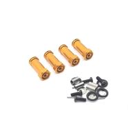 RC Voiture Pièce pour Wltoys 144010 144001-02 124017-16-18 19 RC Modèle Chenille Roue Moyeu Hexagonal Extension Coupleur Plus Long OP Accessoires Pièces Mise À Niveau(Yellow)