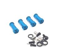 RC Voiture Pièce pour Wltoys 144010 144001-02 124017-16-18 19 RC Modèle Chenille Roue Moyeu Hexagonal Extension Coupleur Plus Long OP Accessoires Pièces Mise À Niveau(Sky Blue)