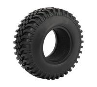 RC Voiture Pneus Jantes pour Axial pour SCX10 D90 D110 pour Tamiya CC01 1/2/4 Pièces 100mm 1.9 Pouces Pneus en Caoutchouc avec Inserts Mousse pour 1:10 RC Chenille De Roche(1pc)