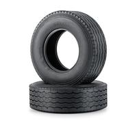 RC Voiture Pneus Jantes pour Tamiya 1/14 RC, Tracteur À Chenilles, Remorque, Camion De Remorquage, Pièces Mise Niveau, Pneus en Caoutchouc, Roues 83x28mm(2PCS)